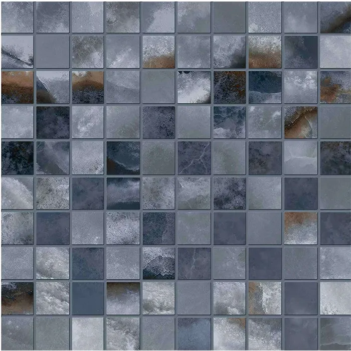 Tele di Marmo Onyx Mosaico Onyx Blue Silktech 30x30